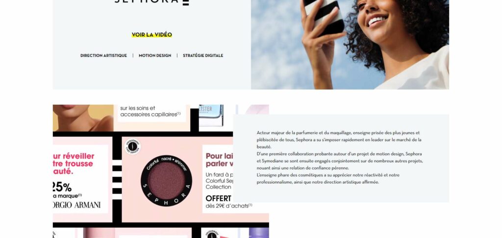 alysee-flaut-communication-strategique-copywriting-symediane-sephora Alysée Flaut communication stratégique. Rédaction de fiche projet Sephora pour le compte de l'agence Symediane