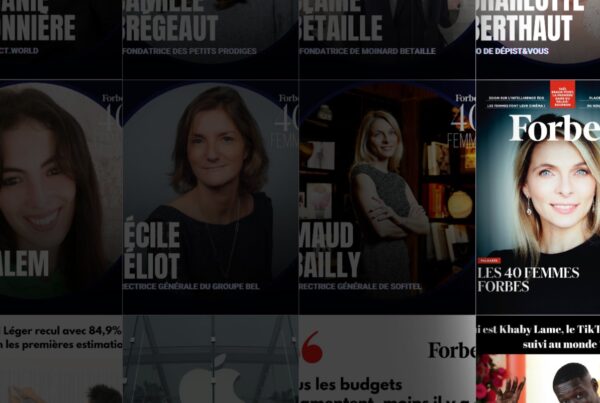 Publication d’une tribune dans Forbes